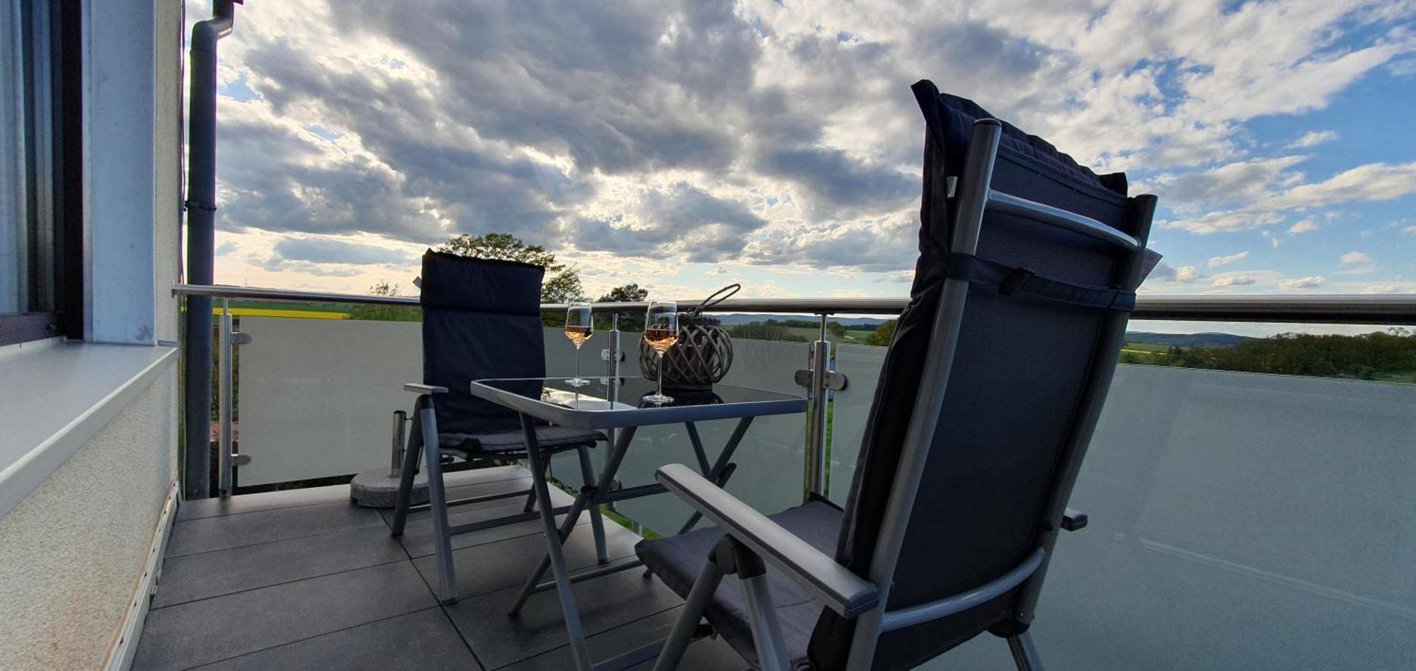 Ferienwohnung Landblick Homberg (Schwalm-Eder) Exterior foto